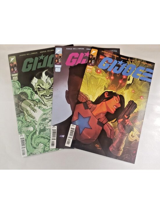 Other - G.I. Joe #22 Cover A B C Variant Set Image Comics Energon Universe 2026